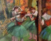 埃德加 德加 : Dancers, Pink and Green